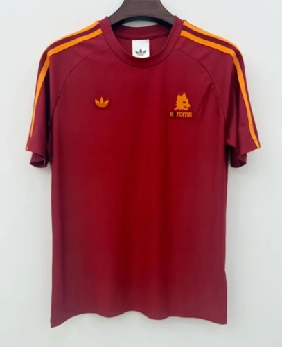 2025-26 Roma Red version Fans Soccer Jersey