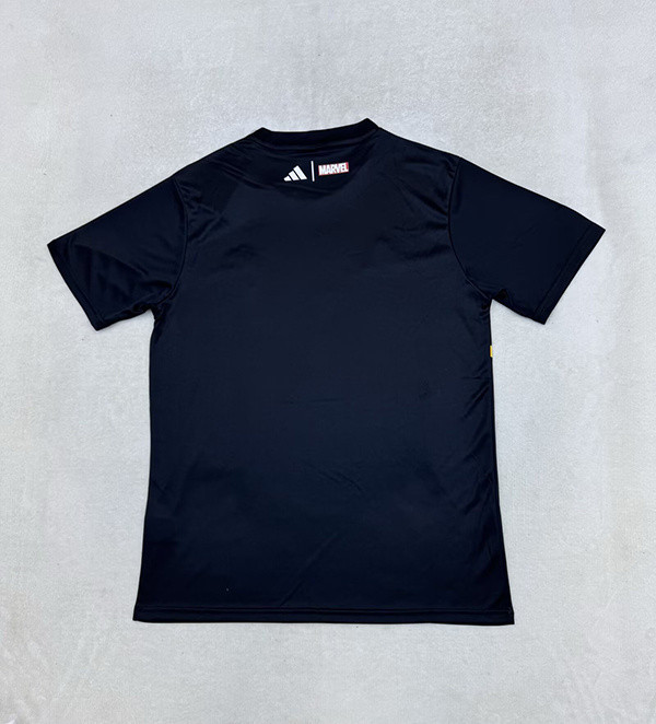 2025-26 Real Madrid B202 Black Color Football Training Shirt