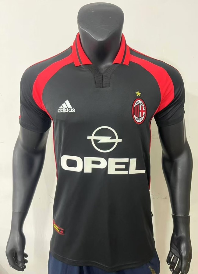 2000-01 AC Milan Away Soccer Jersey