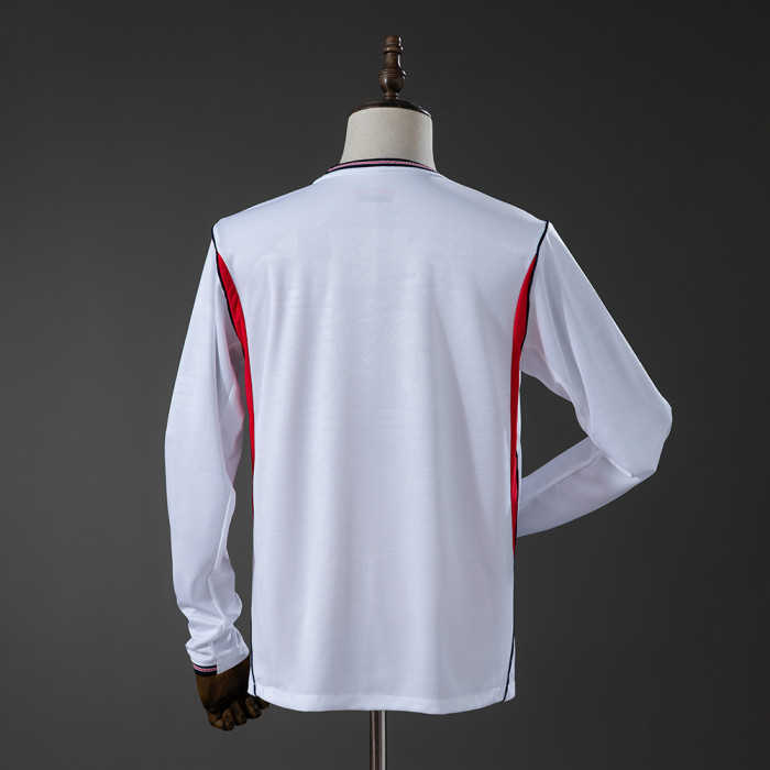 2026 England Home Long Sleeve Soccer Jersey