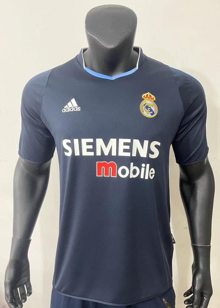 2003-04 Real Madrid Away Soccer Jersey