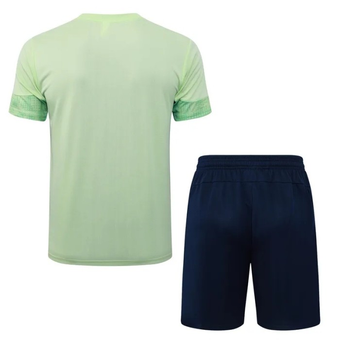 2025-26 Manchester City Light Green Training Short Suit