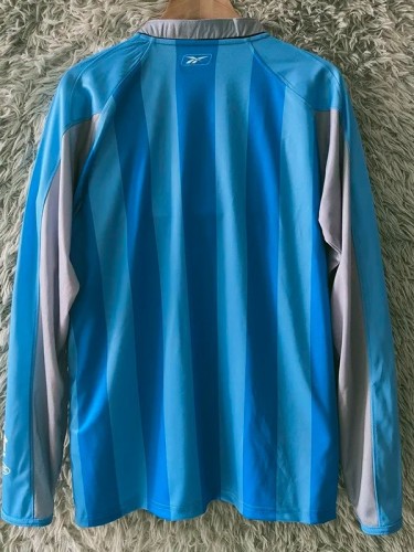 2006-2007 Chivas Blue Goalkeeper Long Retro Soccer Jersey