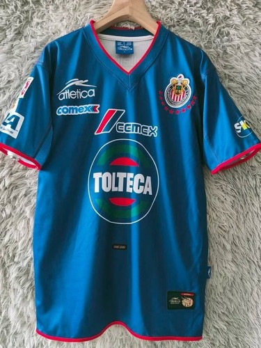 2001-2002 Chivas Third Away Retro Soccer Jersey