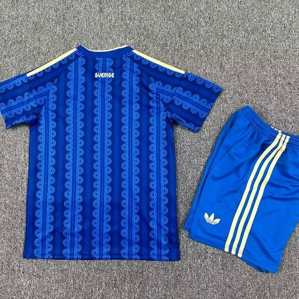 2026-27 Sweden Away Kids Soccer Jersey