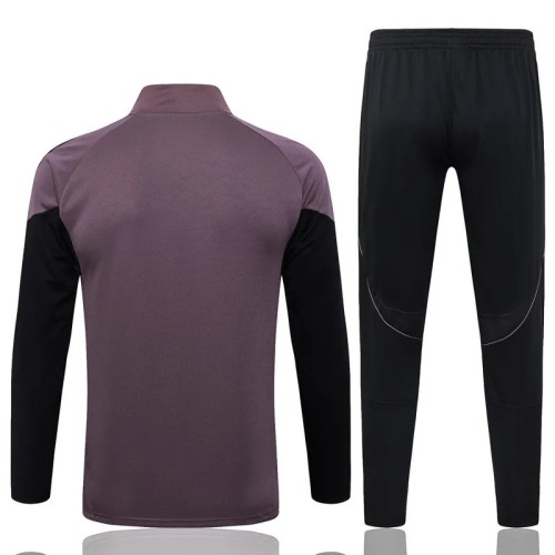 2026-27 Real Madrid Greyish Purple Jacket Tracksuit