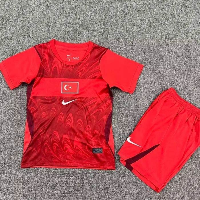 2026-27 Turkey Home Kids Soccer Jersey