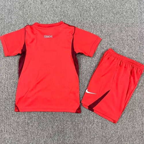 2026-27 Turkey Home Kids Soccer Jersey