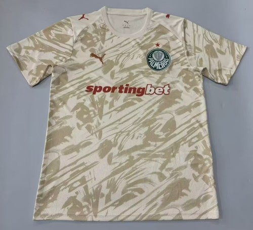 2026-27 Palmeiras Beige GoalKeeper Soccer Jersey