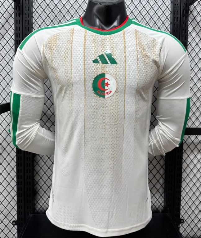 2026-27 Algeria Home Long Soccer Jersey