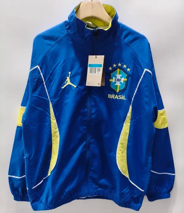 2026-27 Brazil Blue Windbreaker