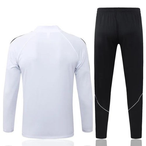 2026-27 PSG White Half Pull Tracksuit #B26029(半拉链)