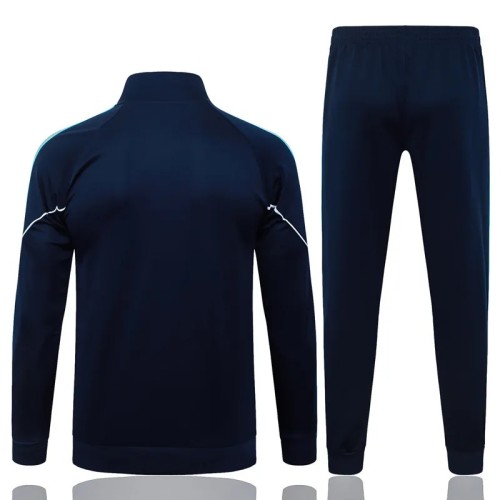 2025-26 Marseille Royal Blue Kids Jacket Tracksuit #E25240(童装)