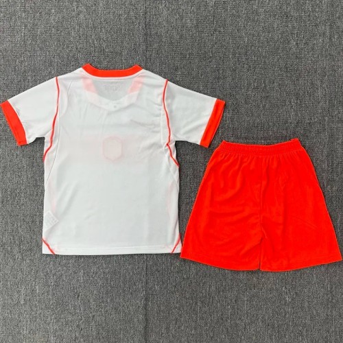 2026-27 Netherlands Away Kids Soccer Jersey