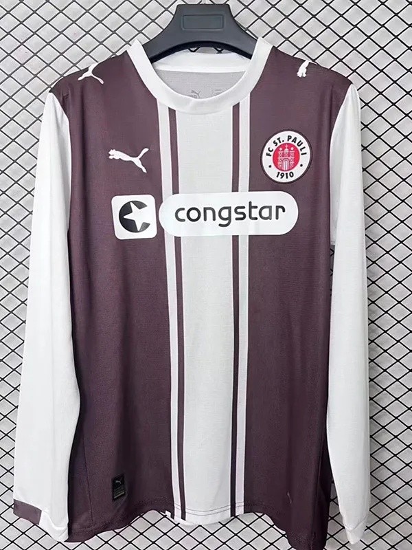 2025-26 ST PAULI Special Edition Long Fans Soccer Jersey