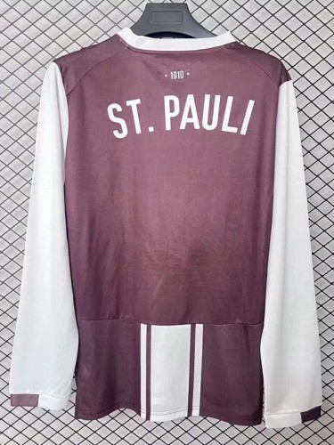 2025-26 ST PAULI Special Edition Long Fans Soccer Jersey
