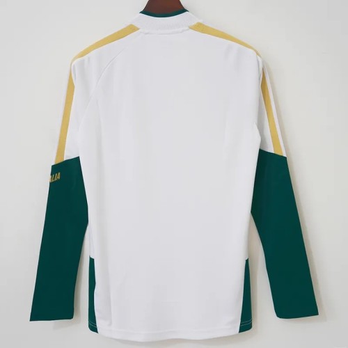 2026-27 Italy White Half Pull Soccer Jersey
