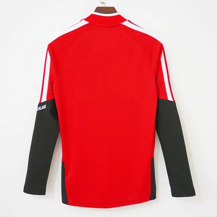 2026-27 Germany Red Half Pull Soccer Jersey