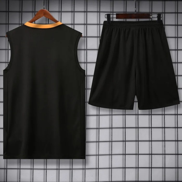 2025-26 Inter Milan Black Vest Training Short Suit