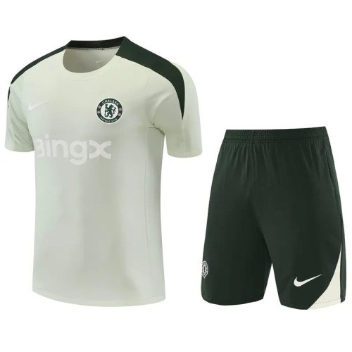 2025-26  Chelsea Light Green Training Short Suit