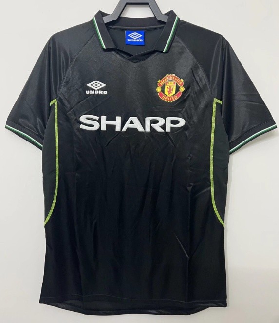 1998-1999 Manchester United Third Away Retro Soccer Jersey