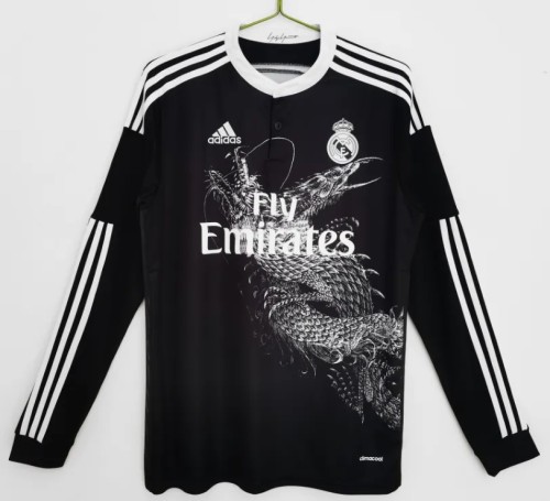 2014-2015 Real Madrid Third Away long-sleeved Soccer Jersey