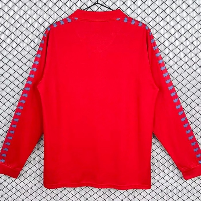 1983 Osasuna Home Long Retro Soccer Jersey