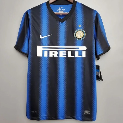 2010-2011 Inter Milan Home Retro Soccer Jersey