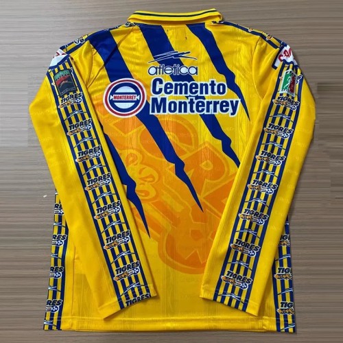 1997-1998 Tigres UANL Home Long Retro Soccer Jersey