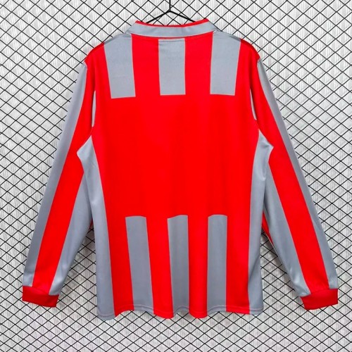 1995-1996 Cremonese Home Long Sleeve Retro Soccer Jersey