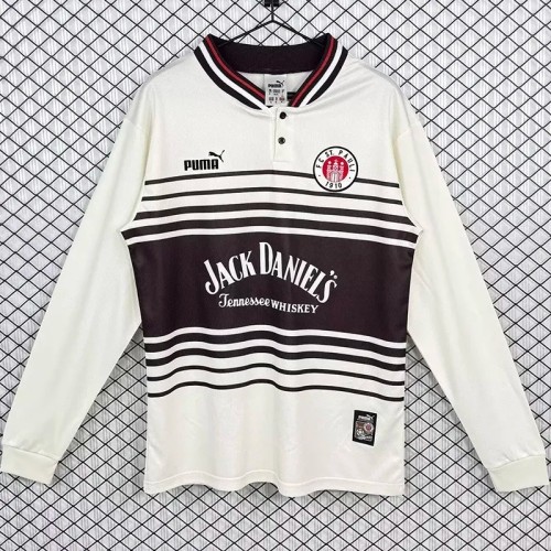1997-1998 ST PAULI Home Long Retro Soccer Jersey