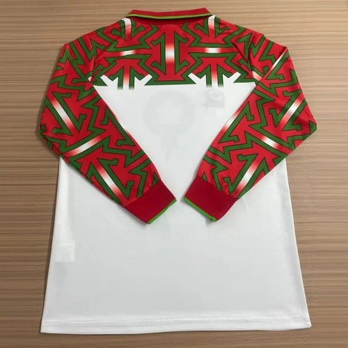 1994-1995 Morocco Away Long Retro Soccer Jersey