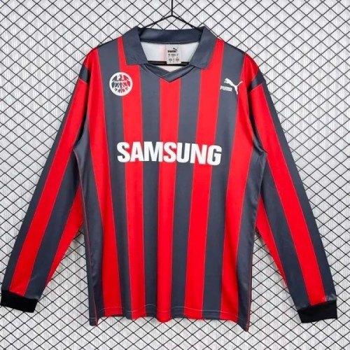 1991-1992 Frankfurt Home Long Retro Soccer Jersey