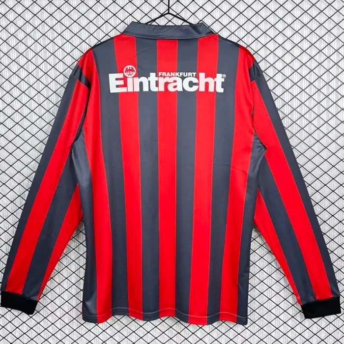 1991-1992 Frankfurt Home Long Retro Soccer Jersey