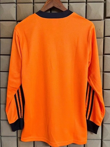 1990 Netherlands Home Long Sleeve Retro Soccer Jersey