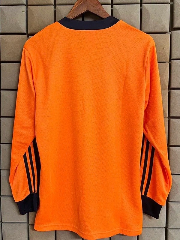 1990 Netherlands Home Long Sleeve Retro Soccer Jersey