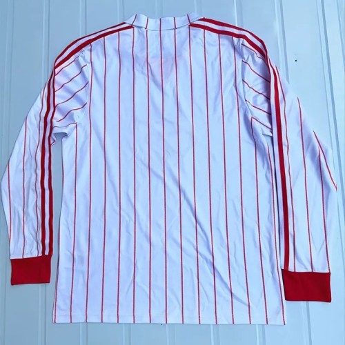 1983-1984 Hamburg SV Home Long Retro Soccer Jersey