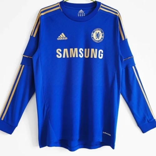 2012-2013 Chelsea Home Long Retro Soccer Jersey