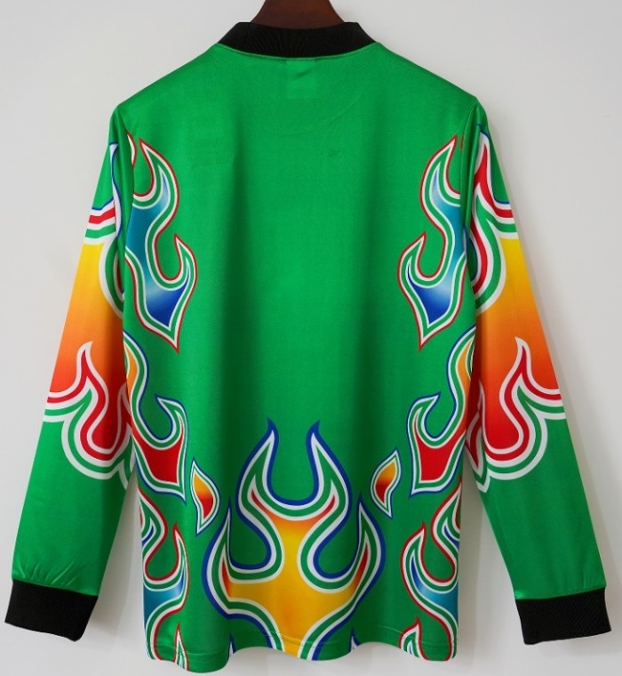 1998 Japan GoalKeeper Long Sleeve Retro Soccer Jersey