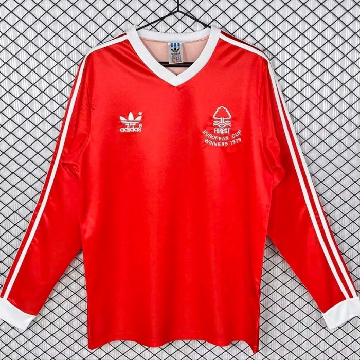 1977-1980 Nottingham Forest Home Long Retro Soccer Jersey