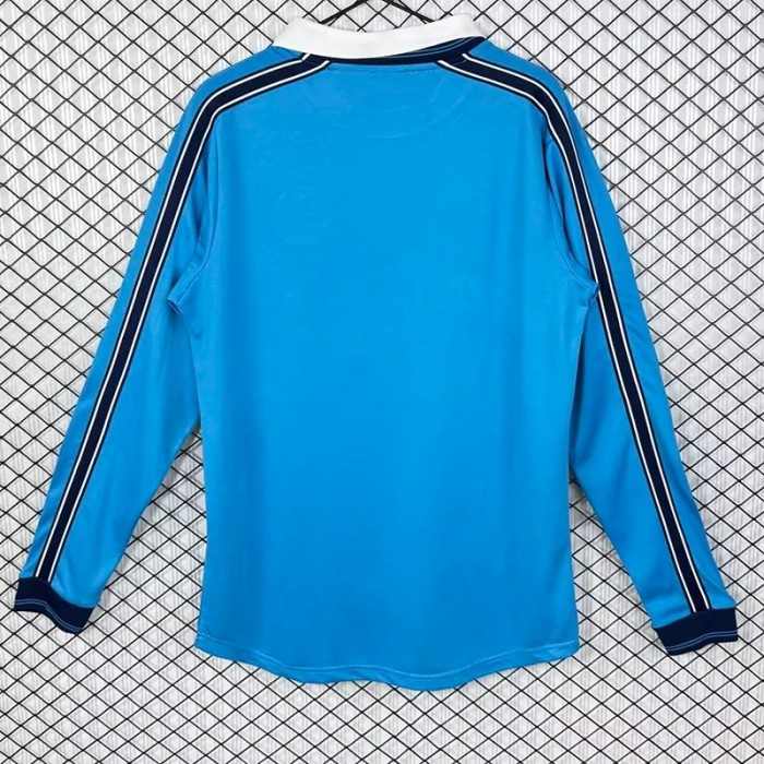 1998-1999 Napoli Home Long Sleeve Retro Soccer Jersey