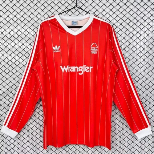 1982-1984 Nottingham Forest Home Long Retro Soccer Jersey