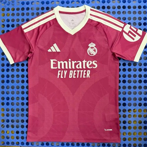 2026-27 Real Madrid Mauve Pink Soccer Jersey