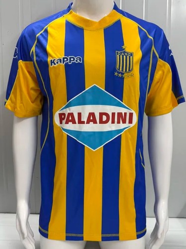 2006-2007 Rosario Central Retro Version Home Soccer Jersey