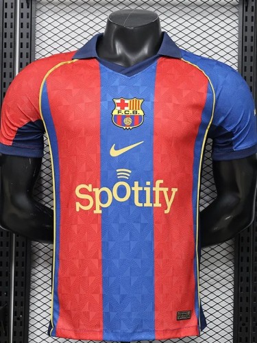 2026-27 Barcelona Special Edition Red-Blue Soccer Jersey
