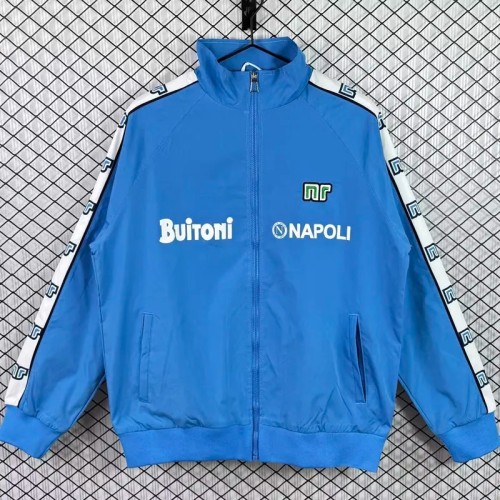 1987-1988 Napoli Blue Retro Windbreaker