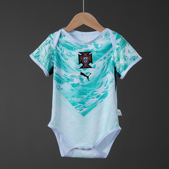 2026-27 Portugal Away Baby Infant Crawl Suit