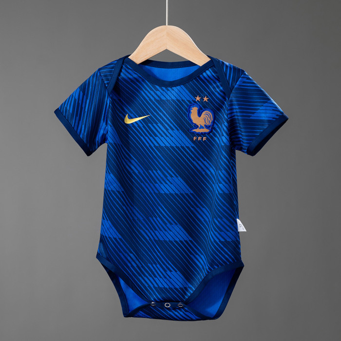 2026-27 France Home Baby Infant Crawl Suit