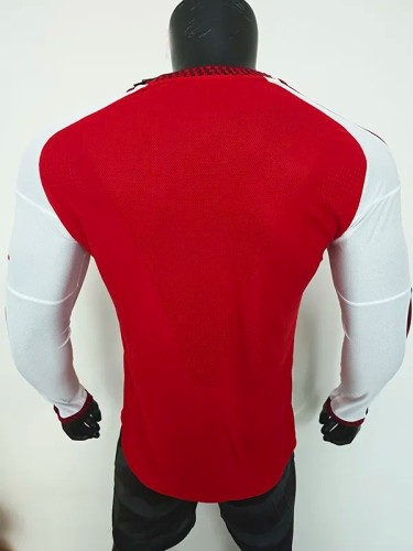 2026-27 Arsenal Home Player Version Long Soccer Jersey