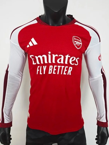 2026-27 Arsenal Home Player Version Long Soccer Jersey